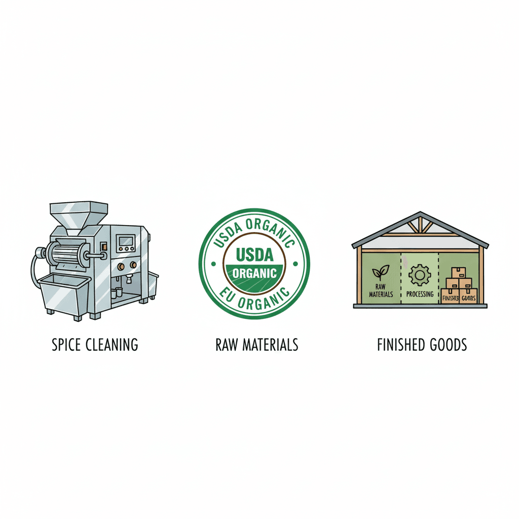 State-of-the-art processing machinery and equipment